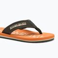 Férfi Napapijri NP0A4IQU barna flip flopok 7