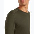 Férfi termoaktív hosszú ujjú felső Icebreaker 200 Oasis Crewe  dark loden 6
