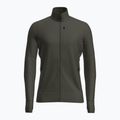Férfi trekking pulóver Icebreaker Merino 260 Quantum IV LS Zip dark loden