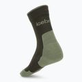 Férfi zokni icebreaker Merino Hike+ Light Crew dark loden/lichen 2