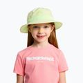 The North Face Kids Class V Rev Bucket gyermekkalap lemon mist logo weather topo phantom print 6