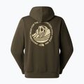 Férfi pulóver The North Face Monte Regular Hoodie Graphic new taupe green 5