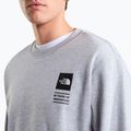 Pulóver The North Face Celebration Relaxed Crew Graphic tnf light grey heather 9