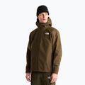 The North Face Whiton gyerek esőkabát 3L taupe green