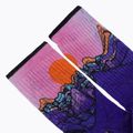 Női zokni Smartwool Hike Mountain Sunrise Print Crew deep navy 3