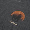 Férfi póló Smartwool Lunar Bear Active SS Graphic Tee charcoal heather 3