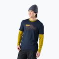 Férfi póló Smartwool Alpine Trace Active Graphic Tee SS deep navy