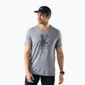 Férfi póló Smartwool Moose Mode Active Graphic Tee SS light gray heather