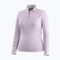 Női Termoaktiv pulóver Smartwool Classic Thermal Merino Base Layer 1/4 Zip Boxed lavender sky heather 3