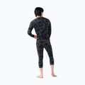 Férfi thermoaktív nadrág Smartwool Classic Thermal Merino Base Layer 3/4 Bottom Boxed black tie dye/hny gold 2