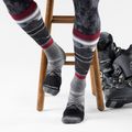 Sízokni Ski Full Cushion Midnight Ski Pattern OTC medium gray 2
