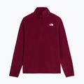 Női polár pulóver The North Face Glacier Fleece 1/4 Zip burgundy crush 4