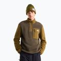 Férfi polár pulóver The North Face Yumiori Full Zip new taupe green