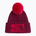 Téli sapka The North Face Heritage Ski Tuke burgundy crush
