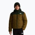 Gyerek bélelt kabát The North Face Reversible Shasta FZ Hooded caraway seed/bo