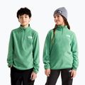 Gyerek polár pulóver The North Face Teen Glacier 1/4 Zip dimmed algae