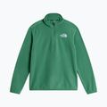 Gyerek polár pulóver The North Face Teen Glacier 1/4 Zip dimmed algae 4