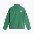 Gyerek polár pulóver The North Face Teen Glacier 1/4 Zip dimmed algae 5