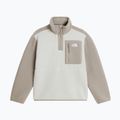 Gyerek polár pulóver The North Face Yumiori 1/4 Zip cumulus cloud/s