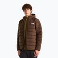 Férfi bélelt kabát The North Face Aconcalgia Hooded dark chestnut