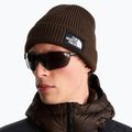 Téli sapka The North Face Salty Lined dark chestnut 3
