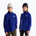 Gyerek polár pulóver The North Face Teen Glacier 1/4 Zip bold blue