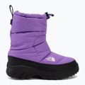 Gyerek hótaposó The North Face Nse Traction Bootie Wp elevation purple/tnf black 2