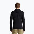 Férfi trekking pulóver Icebreaker Merino 200 Realfleece Descender Half Zip Hoodie black 3