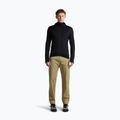 Férfi trekking pulóver Icebreaker Merino 200 Realfleece Descender Half Zip Hoodie black 4