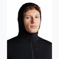 Férfi trekking pulóver Icebreaker Merino 200 Realfleece Descender Half Zip Hoodie black 6