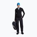Női túra pulóver Icebreaker Merino 200 Realfleece Descender Half Zip Hoodie black 2