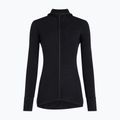 Női túra pulóver Icebreaker Merino 200 Realfleece Descender Half Zip Hoodie black 9