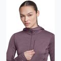 Női túra pulóver Icebreaker Merino 200 Realfleece Descender Half Zip Hoodie grey plum 7