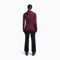 Női túra pulóver Icebreaker Merino 300 Realfleece Descender Zip Hoodie dark berry 8