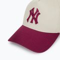 New Era WS Patch Eframe New York Yankees baseball sapka világos bézs színben 3