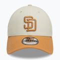 New Era WS Patch 9Forty San Diego Padres baseball sapka világos bézs színben 3