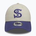 New Era WS Patch 9Forty Chicago White Sox baseball sapka világos bézs színben 3