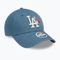 Női New Era Denim Icon 9Forty Los Angeles Dodgers baseball sapka navy színben