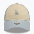 New Era 9Twenty Trucker Los Angeles Dodgers világos bézs színű baseball sapka 3