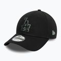 New Era Team Outline 9Forty Los Angeles Dodgers baseball sapka fekete 3