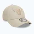 New Era Team Outline 9Forty Bulls világos bézs színű baseball sapka