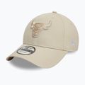 New Era Team Outline 9Forty Bulls világos bézs színű baseball sapka 3