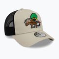 New Era NE Outdoor Patch Trucker világos bézs baseball sapka