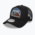 New Era NE Outdoor Patch Trucker baseball sapka fekete 3
