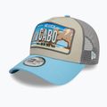 New Era Licence Plate Los Angeles Trucker világos bézs színű baseball sapka 3