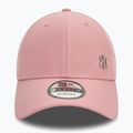 New Era Flawless 9Forty New York Yankees sötét rózsaszín baseball sapka 3