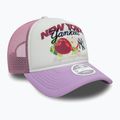 New Era Fruit Graphics Trucker New York Yankees sötét rózsaszín baseball sapka