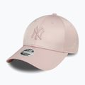 Női New Era Satin 9Forty New York Yankees sötét rózsaszín baseball sapka 3