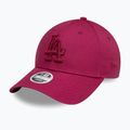 New Era Metallic Logo 9Forty Los Angeles Dodgers baseball sapka sötét piros 2