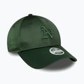 New Era Satin 9Forty Oakland Athletics baseball sapka sötétzöld